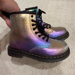 Dr. Martens Iridescent Kids Boots